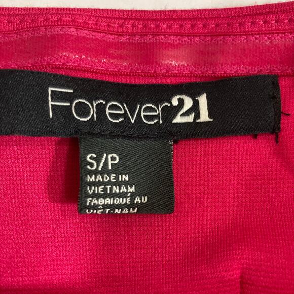 Colorblock strapless bodycon mini dress, ladies small pink orange clubwear - Picture 5 of 7